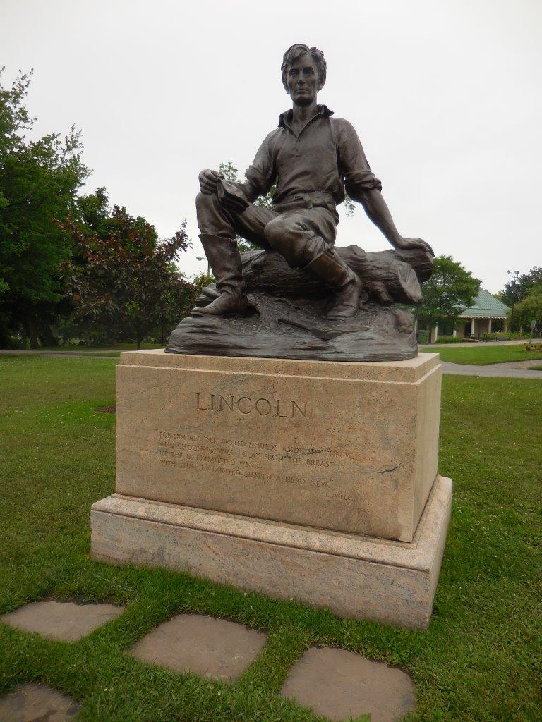 Abraham Lincoln statue in Buffalo