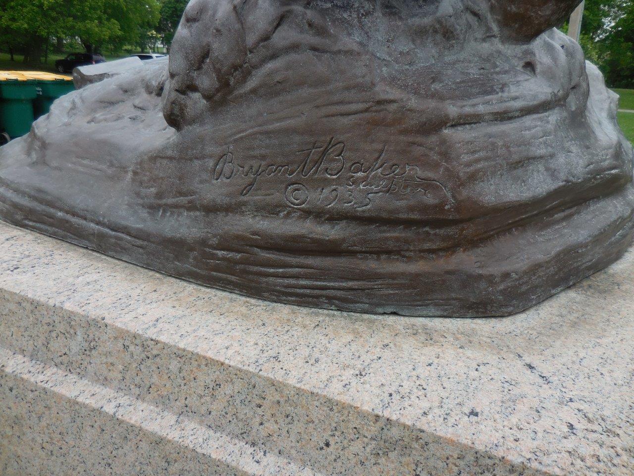 Abraham Lincoln statue in Buffalo