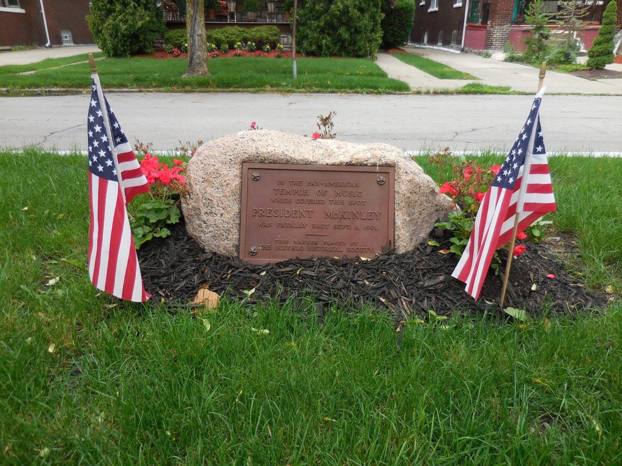 William McKinley assassination site memorial