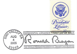 Reagan Library Stamp