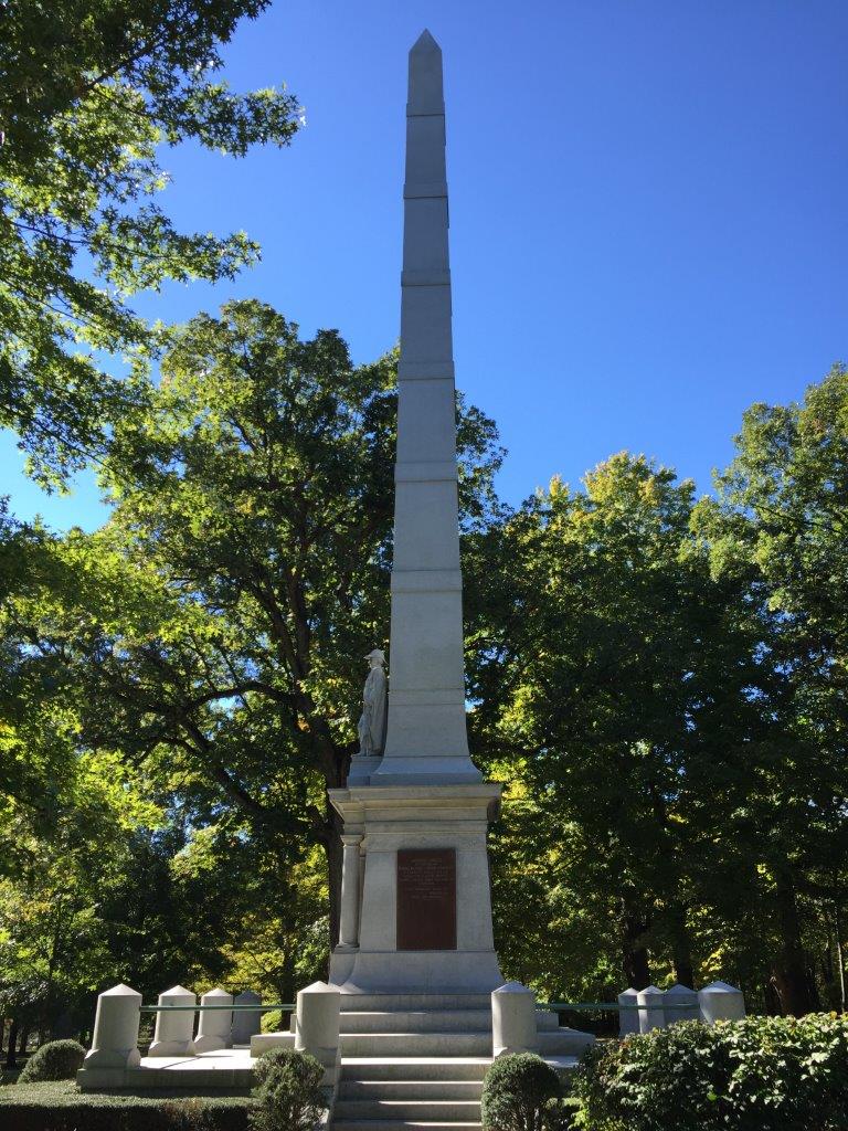 William Henry Harrison statue at Tippecanoe Battlefield Park