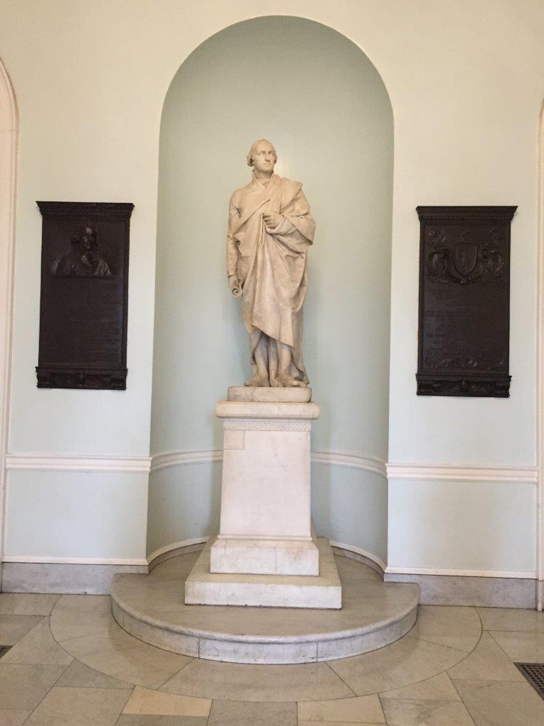 George Washington statue at Massachusetts State Capitol