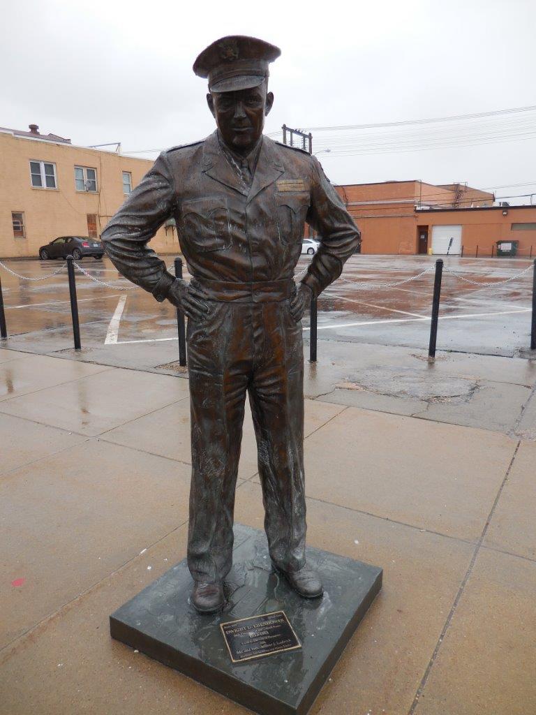 Dwight Eisenhower statue in Rapid City, South Dakota