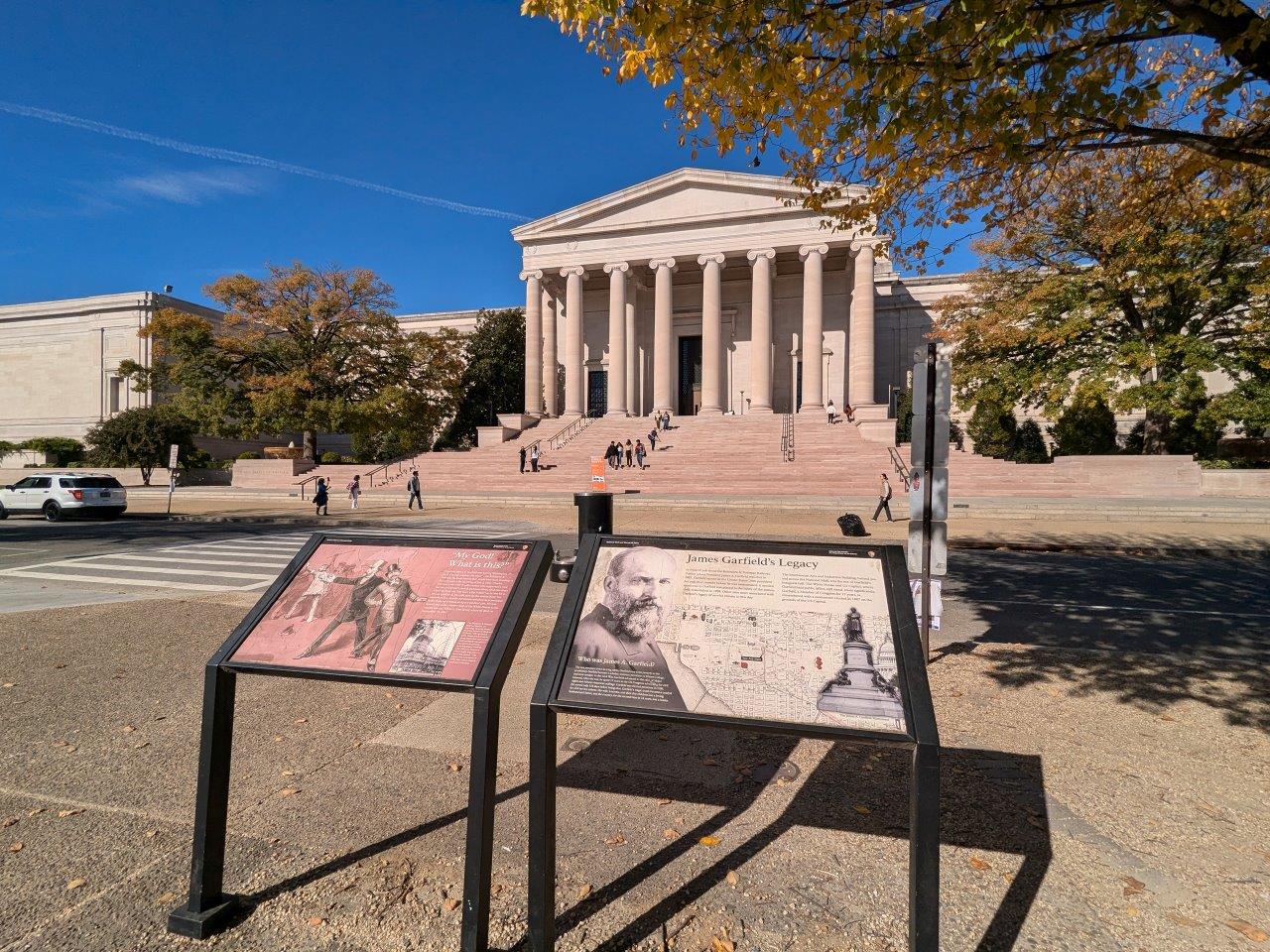 James Garfield assassination site in Washington