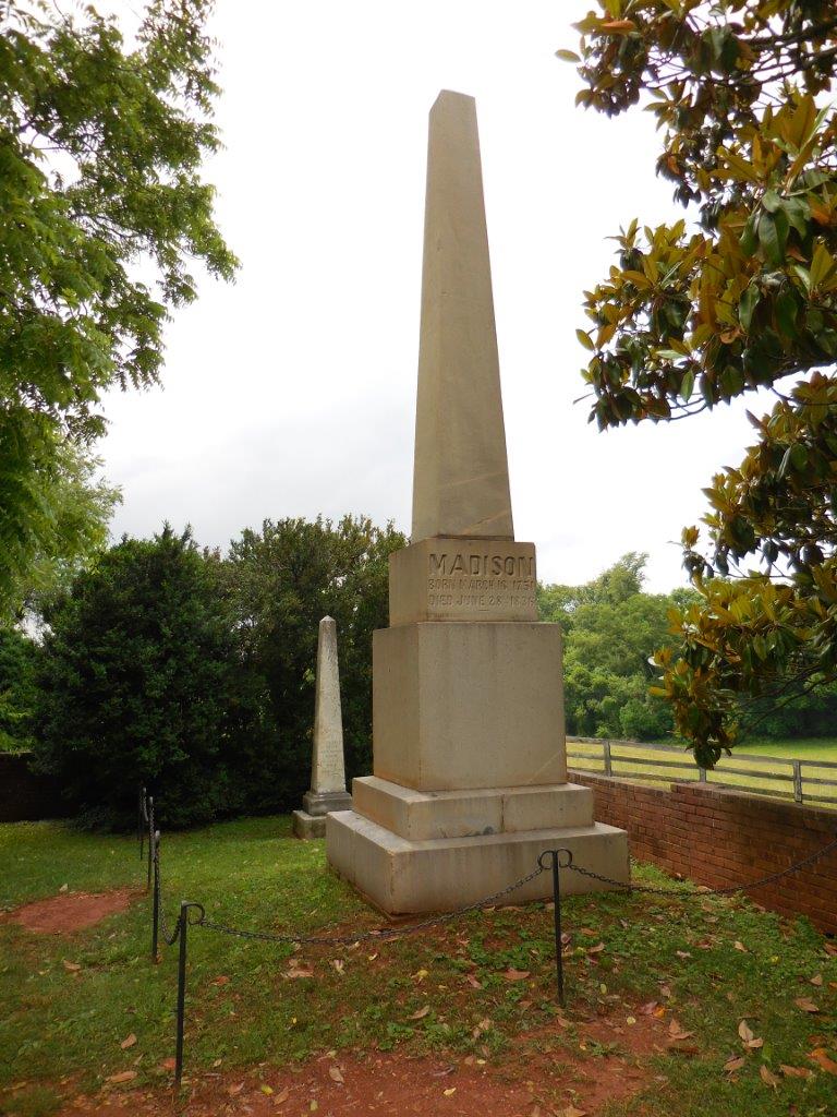 James Madison gravesite