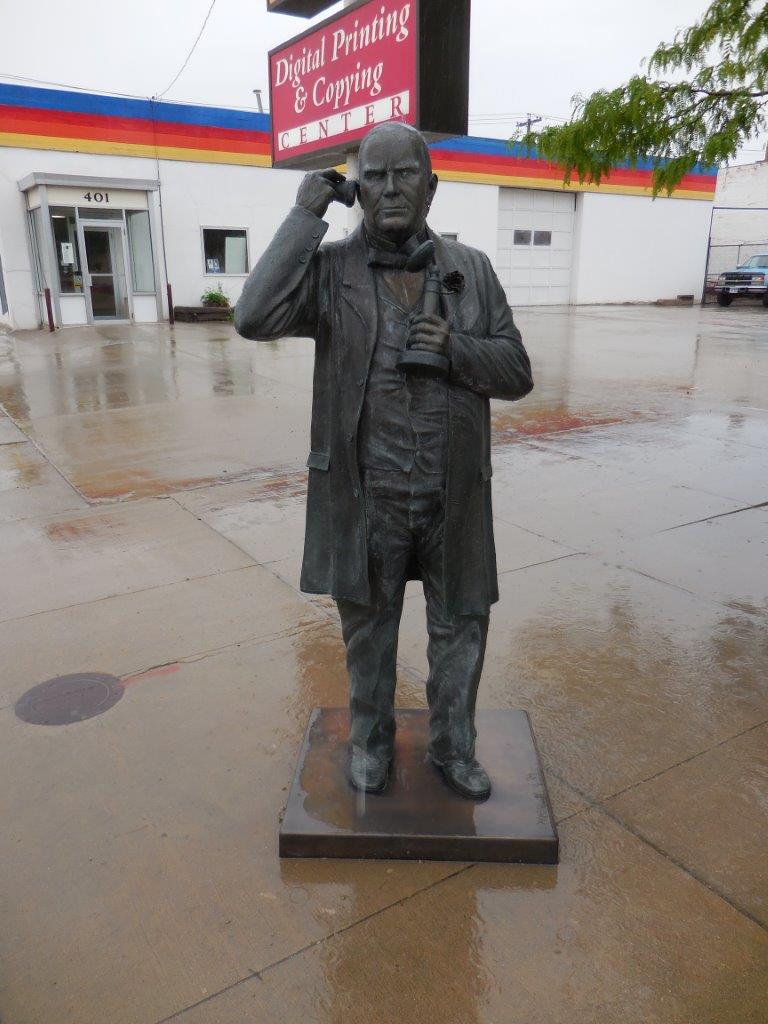 William McKinley statue in Rapid City, South Dakota