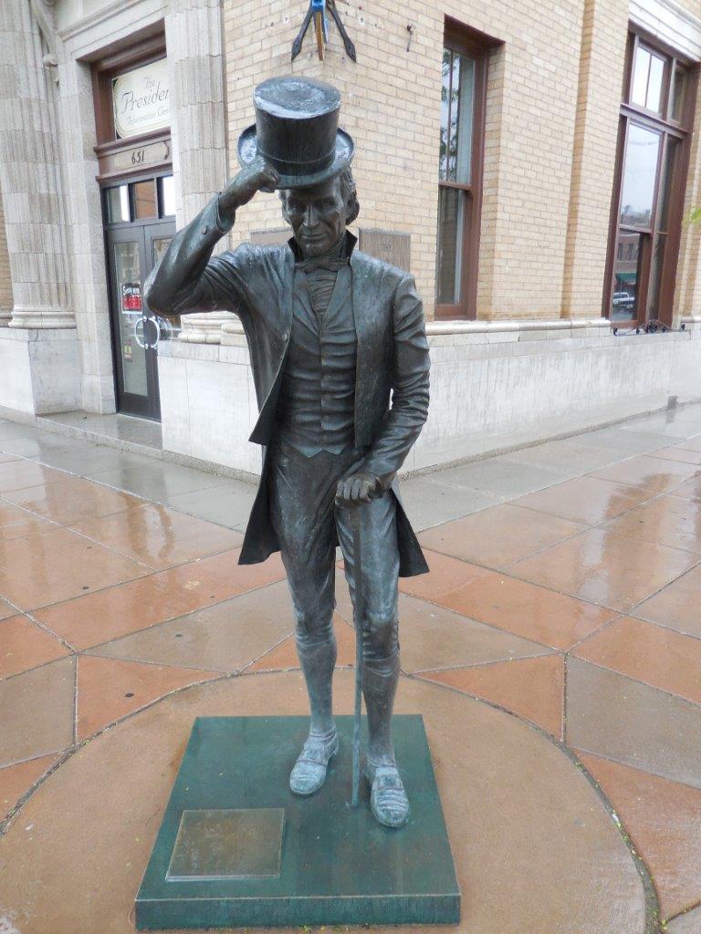 James Monroe statue in Rapid City, South Dakota