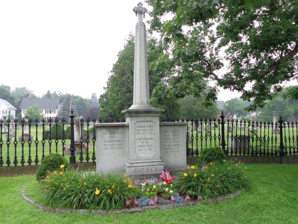 Franklin Pierce gravesite