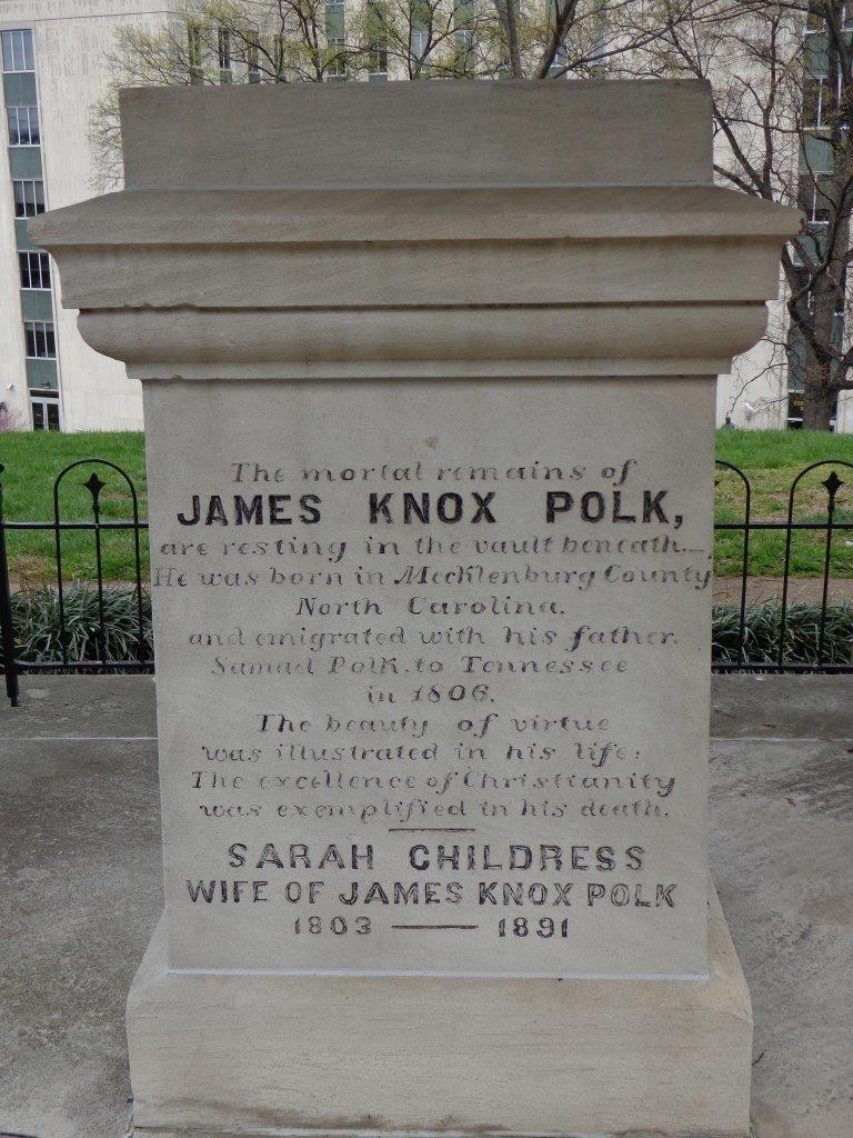 James K. Polk gravesite