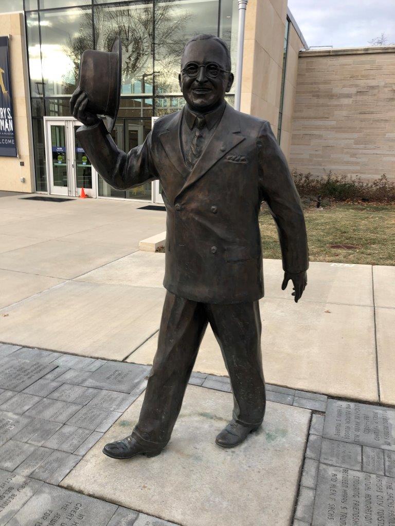 Harry Truman statue in Independence, Missouri