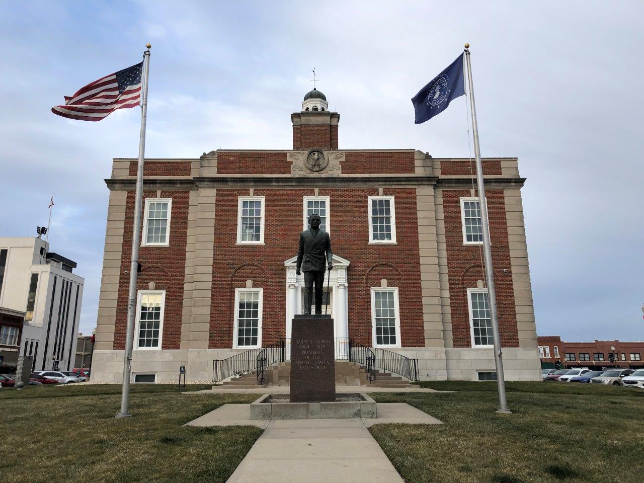 Harry Truman statue in Independence, MO