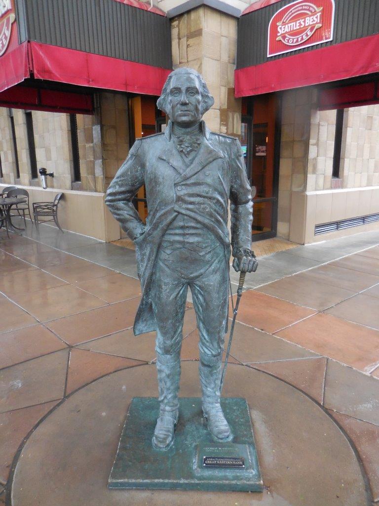 George Washington statue in Rapid City, South Dakota