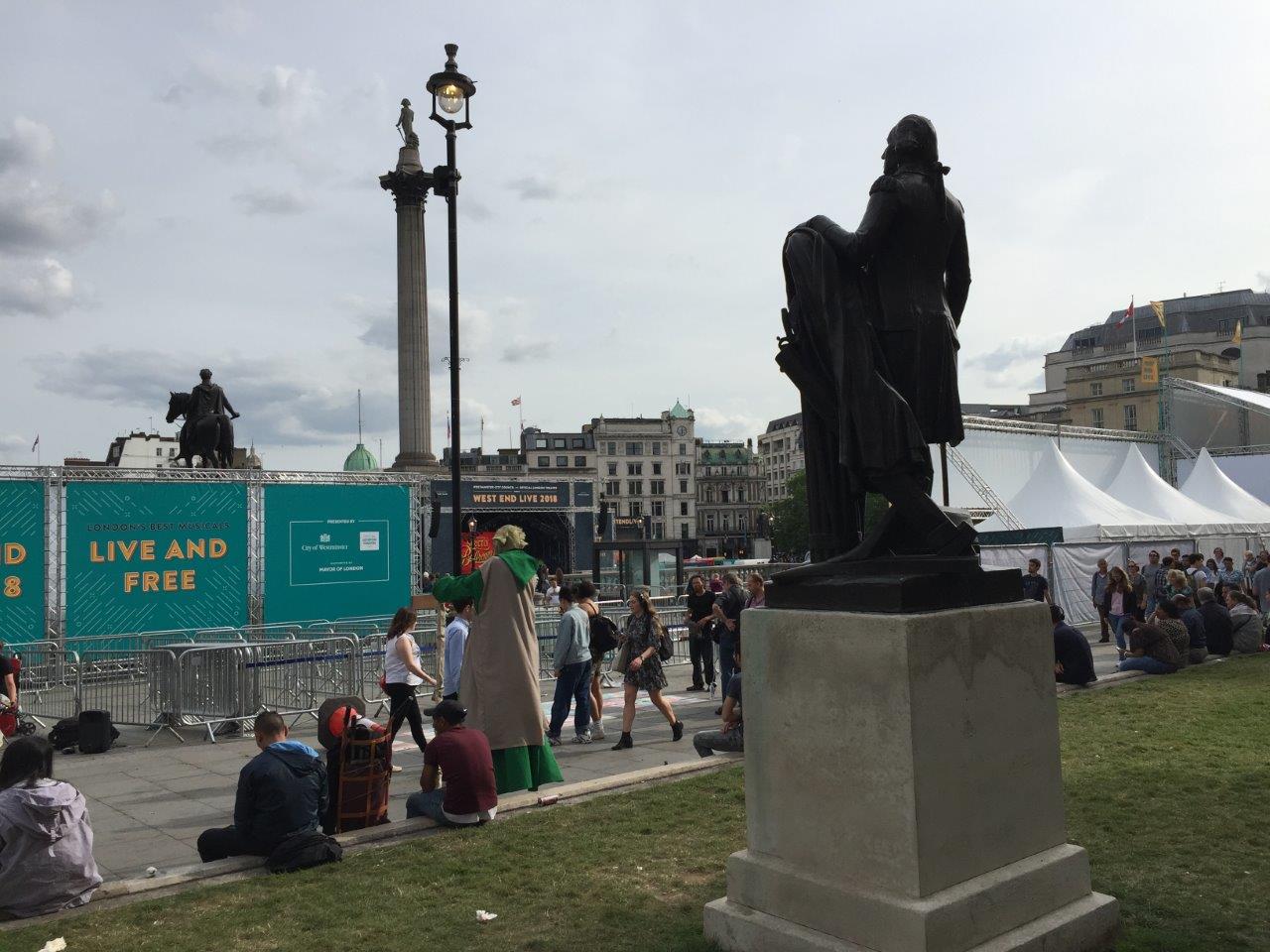 George Washington statue in London