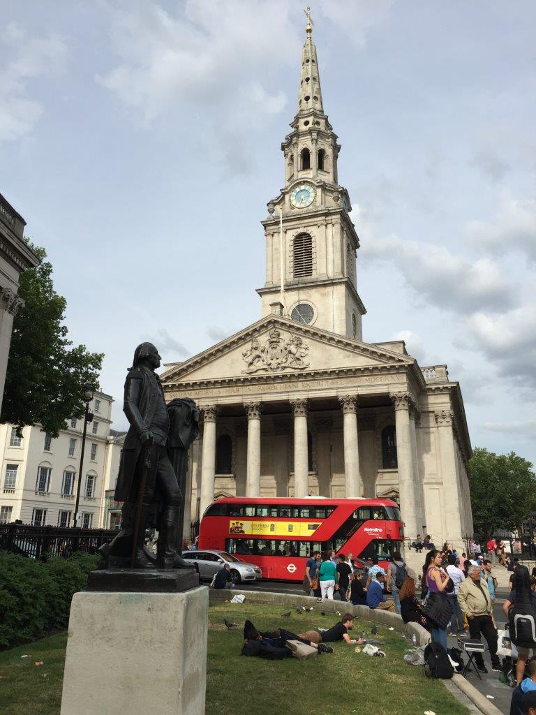 George Washington statue in London